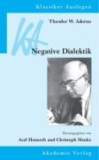 Cover-Bild zum Titel 'Theodor W. Adorno: Negative Dialektik' von ''