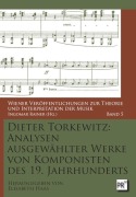 Cover-Bild zum Titel 'Analysen ausgewählter Werke von Komponisten des 19. Jahrhunderts' von 'Dieter Torkewitz'