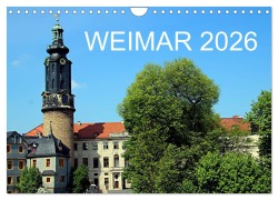 Cover-Bild zum Titel 'Weimar 2026 (Wandkalender 2026 DIN A4 quer), CALVENDO Monatskalender' von 'Bernd Witkowski'