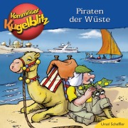 Cover-Bild zum Titel 'Piraten der Wüste - Kommissar Kugelblitz' von 'Ursel Scheffler'