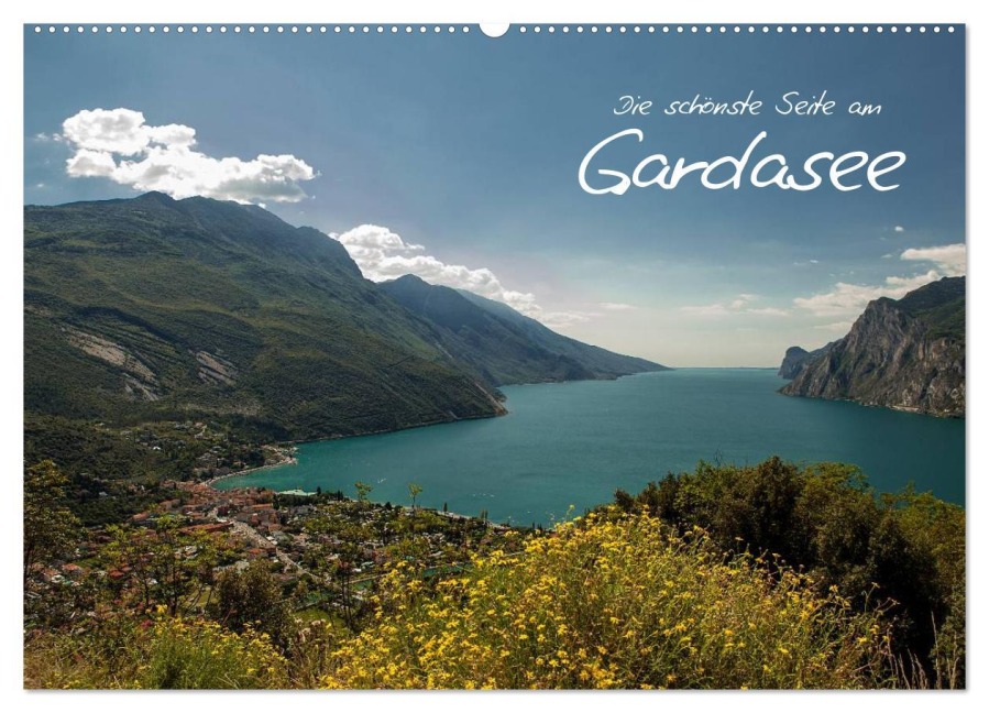 Die schönste Seite am Gardasee (Wandkalender 2026 DIN A2 quer), CALVENDO Monatskalender - Alexandra Winter