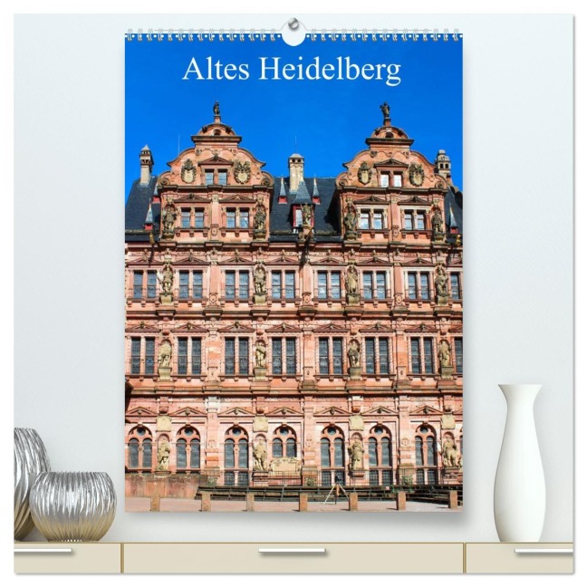 Altes Heidelberg (hochwertiger Premium Wandkalender 2026 DIN A2 hoch), Kunstdruck in Hochglanz - Sell Pixs:Sell