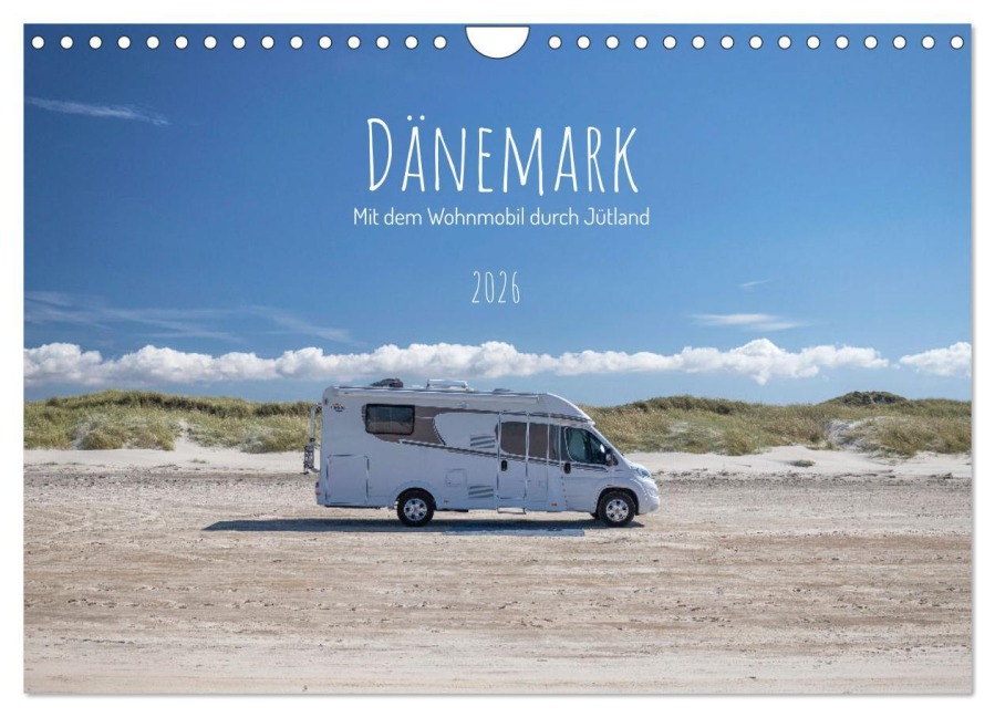 Dänemark - Mit dem Wohnmobil durch Jütland (Wandkalender 2026 DIN A4 quer), CALVENDO Monatskalender - Martin Winzer