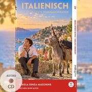 Cover-Bild zum Titel 'Italienisch lernen mit lustigen Kurzgeschichten (A2) - L'isola senza macchine (+ Audio-CD)' von 'Giorgia Testa'