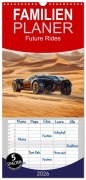 Familienplaner 2026 - Future Rides mit 5 Spalten (Wandkalender, 21 x 45 cm) CALVENDO - Kerstin Waurick