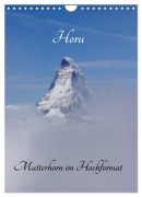 Cover-Bild zum Titel 'Horu Matterhorn im Hochformat (Wandkalender 2026 DIN A4 hoch), CALVENDO Monatskalender' von 'Susan Michel'