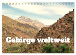 Cover-Bild zum Titel 'Gebirge weltweit (Tischkalender 2026 DIN A5 quer), CALVENDO Monatskalender' von 'M. Gillner'