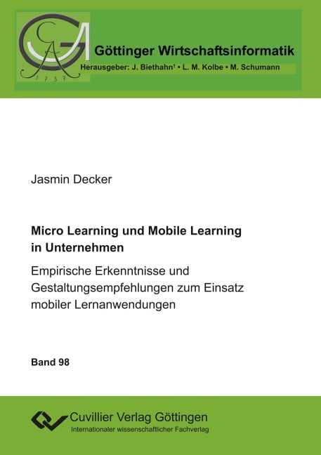 Micro Learning und Mobile Learning in Unternehmen - Jasmin Decker