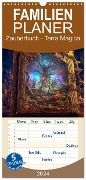Familienplaner 2024 - Zauberbuch - Terra Magica mit 5 Spalten (Wandkalender, 21 x 45 cm) CALVENDO - Steffen Gierok-Latniak