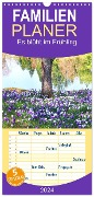 Familienplaner 2024 - Es blüht im Frühling mit 5 Spalten (Wandkalender, 21 x 45 cm) CALVENDO - Gisela Kruse