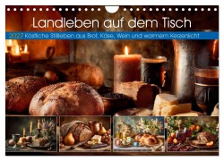 Cover-Bild zum Titel 'Landleben auf dem Tisch (Wandkalender 2027 DIN A4 quer), CALVENDO Monatskalender' von 'Steffen Gierok-Latniak'