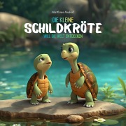 Cover-Bild zum Titel 'Die kleine Schildkröte will die Welt entdecken' von 'Matthias Alsdorf'