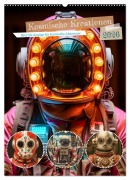 Cover-Bild zum Titel 'Kosmische Kreationen (Wandkalender 2026 DIN A2 hoch), CALVENDO Monatskalender' von 'Steffen Gierok-Latniak'