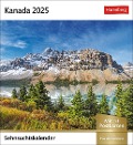 Kanada Sehnsuchtskalender 2025 - Wochenkalender mit 53 Postkarten - 