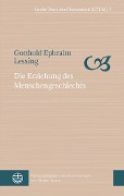 Cover-Bild zum Titel 'Die Erziehung des Menschengeschlechts' von 'Gotthold Ephraim Lessing'