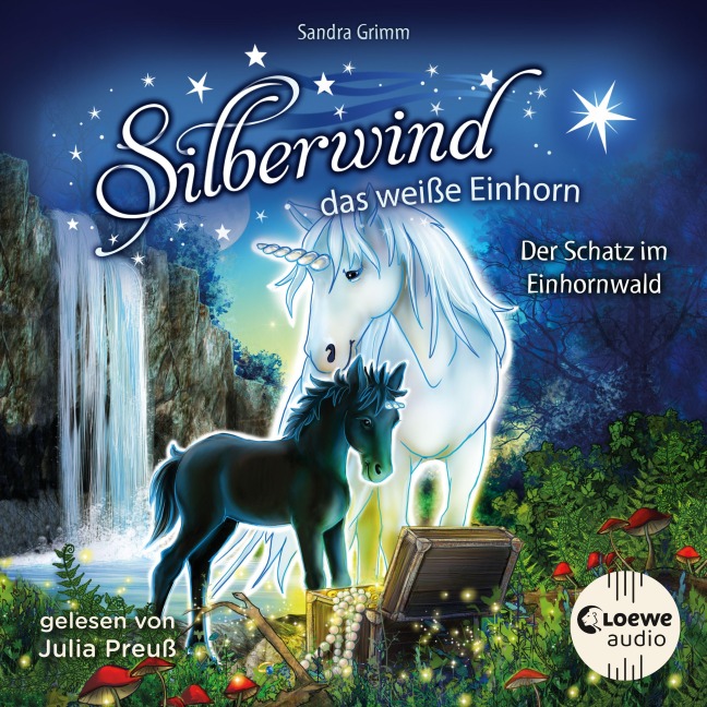 Silberwind, das weiße Einhorn (Band 8) - Der Schatz im Einhornwald - Sandra Grimm