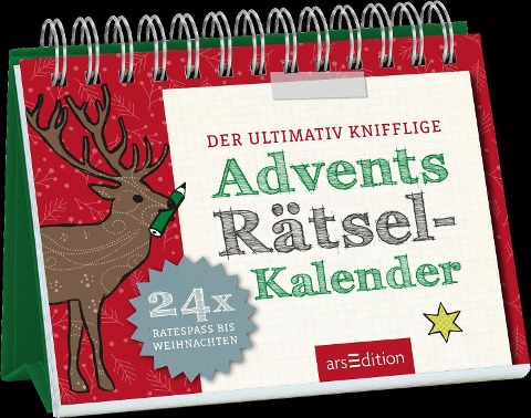 Der ultimativ knifflige Advents-Rätsel-Kalender - Norbert Golluch