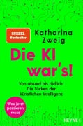 Cover-Bild zum Titel 'Die KI war's!' von 'Katharina Zweig'