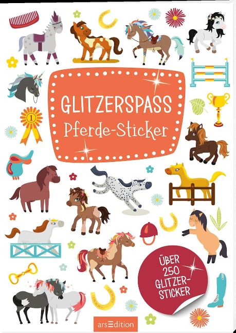 Glitzerspaß - Pferde-Sticker - 