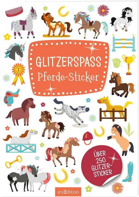 Glitzerspaß - Pferde-Sticker - 