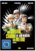 Cover-Bild zum Titel 'Mit Schirm, Charme und Melone' von 'Brian Clemens, Martin Woodhouse, Roger Marshall, Richard Harris, Terry Nation'