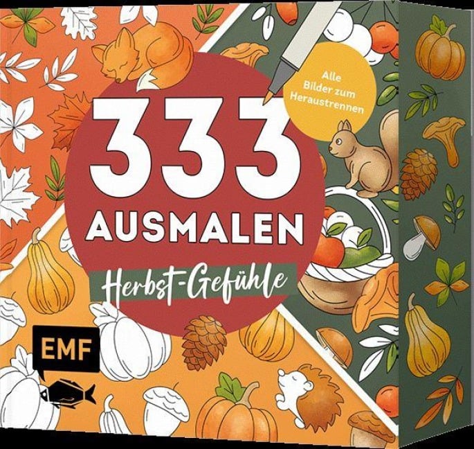 333 Ausmalen - Herbst-Gefühle - 