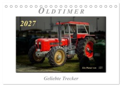 Cover-Bild zum Titel 'Oldtimer - geliebte Trecker (Tischkalender 2027 DIN A5 quer), CALVENDO Monatskalender' von 'Peter Roder'