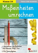 Cover-Bild zum Titel 'Maßeinheiten umrechnen' von 'Nik Vonderlehr, Tobias Vonderlehr'
