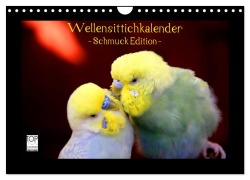 Cover-Bild zum Titel 'Wellensittichkalender - Schmuck Edition (Wandkalender 2026 DIN A4 quer), CALVENDO Monatskalender' von 'Björn Bergmann'