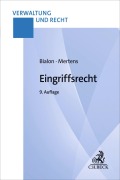 Cover-Bild zum Titel 'Eingriffsrecht' von 'Jörg Bialon, Uwe Springer'