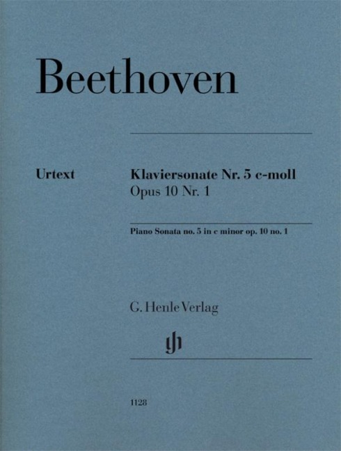 Beethoven, Ludwig van - Klaviersonate Nr. 5 c-moll op. 10 Nr. 1 - Ludwig van Beethoven
