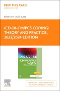 Cover-Bild zum Titel 'ICD-10-CM/PCS Coding: Theory and Practice, 2023/2024 Edition - E-Book' von 'Elsevier Inc'
