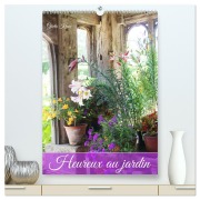 Heureux au jardin (Calendrier mural 2026 DIN A2 horizontal) calendrier de bureau - Gisela Kruse
