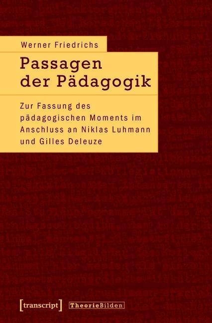 Passagen der Pädagogik - Werner Friedrichs