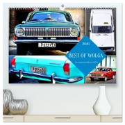 Cover-Bild zum Titel 'BEST OF WOLGA - Der sowjetische Oldtimer GAZ-24 (hochwertiger Premium Wandkalender 2026 DIN A2 quer), Kunstdruck in Hochglanz' von 'Henning von Löwis of Menar'