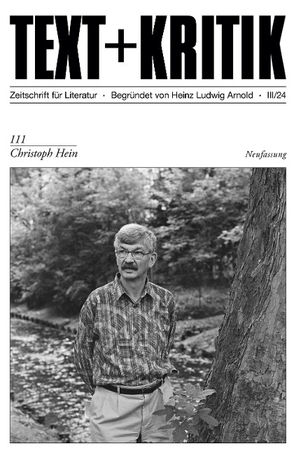TEXT + KRITIK Heft 111 - Christoph Hein - 