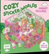 Cover-Bild zum Titel 'Cozy Sticker Worlds - Happy Village' von ''