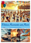 Cover-Bild zum Titel 'Fiktive Momente am Meer (Wandkalender 2026 DIN A3 hoch), CALVENDO Monatskalender' von 'Holger Felix'