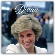 Cover-Bild zum Titel 'Prinzessin Diana - Diana 2026 - 16-Monatskalender' von 'Robin Red'