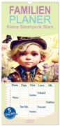 Cover-Bild zum Titel 'Familienplaner 2027 - Kleine Steampunk Stars mit 5 Spalten (Wandkalender, 21 x 45 cm) CALVENDO' von 'Drachenkind-Fotografie'