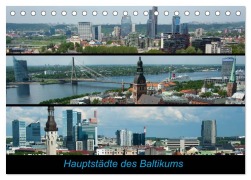 Cover-Bild zum Titel 'Hauptstädte des Baltikums (Tischkalender 2027 DIN A5 quer), CALVENDO Monatskalender' von 'Frauke Scholz'