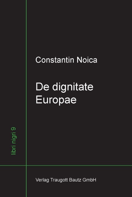 De dignitate Europae - Constantin Noica