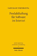 Cover-Bild zum Titel 'Produkthaftung für Software im Internet' von 'Sandugash Uskenbayeva'
