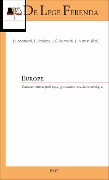 Cover-Bild zum Titel 'Europe' von 'David Marrani, Teresa Freixes, José Carlos Remotti, Laurence Vanin'