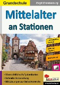 Cover-Bild zum Titel 'Mittelalter an Stationen' von ''