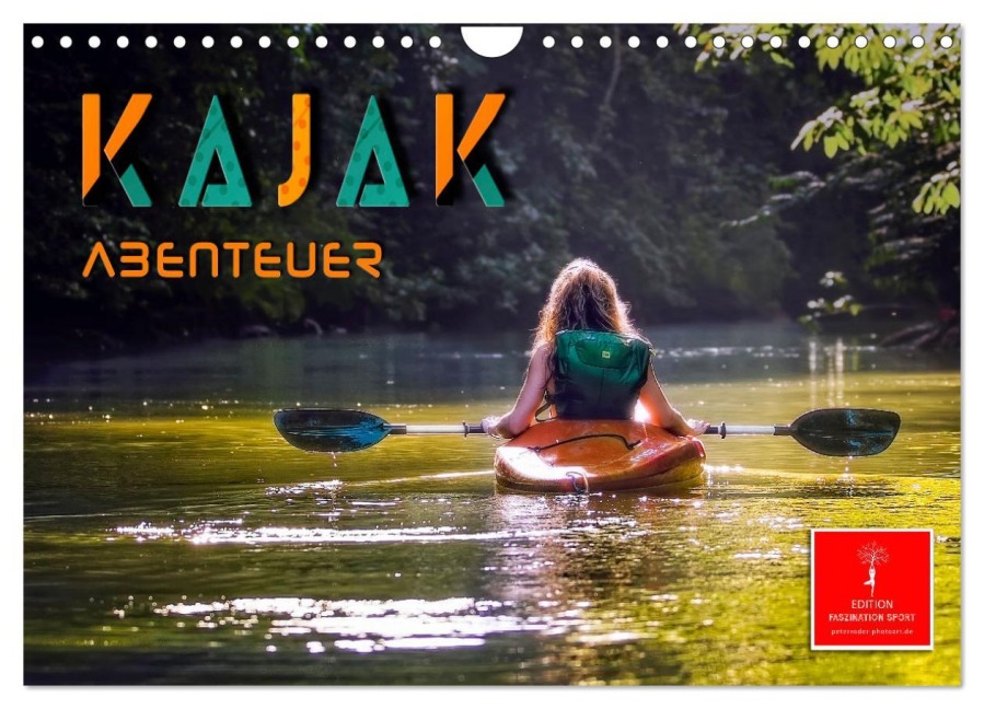Kajak Abenteuer (Wandkalender 2026 DIN A4 quer), CALVENDO Monatskalender - Peter Roder