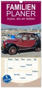 Cover-Bild zum Titel 'Familienplaner 2027 - Autos, die wir liebten mit 5 Spalten (Wandkalender, 21 x 45 cm) CALVENDO' von 'Insideportugal'