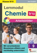 Cover-Bild zum Titel 'Lernmodul 9: CHEMIE - Klasse 9-10 / Arbeitsblätter' von 'Axel Gutjahr'