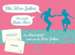 Cover-Bild zum Titel 'Das 50er-Jahre-Quiz. Das große Quiz-Spiel für Senioren rund um die 50er. Spiele-Box mit 100 Karten. Spiel und Gedächtnistraining für Senioren.' von 'Linus Paul'