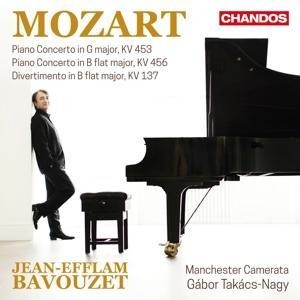 Klavierkonzerte KV 453,456,137 - Bavouzet/Takacs-Nagy/Manchester Camerata